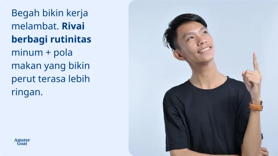 Begah Bikin Kerja Melambat, Rivai Ubah Rutinitas Biar Perut Terasa Lebih Ringan