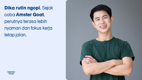 Akibat Sering Minum Kopi, Dika Harus Jaga Lambung Supaya Tetap Produktif